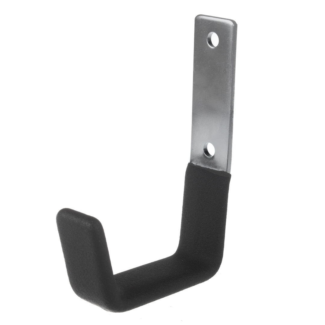 Supporto / gancio da parete Maclean, per pneumatici, ruote, scale, biciclette, in acciaio, carico massimo 15 kg, MC-435, 3 pezzi