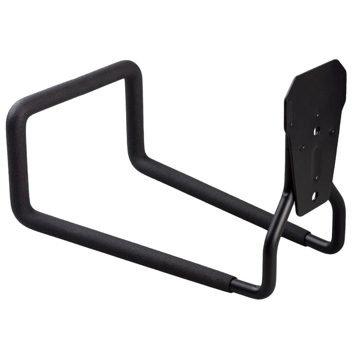Supporto da parete per garage Maclean, per pneumatici, attrezzi da giardino, scale, tubi flessibili, biciclette, in acciaio, carico massimo 35 kg, MC-441, 3 pezzi