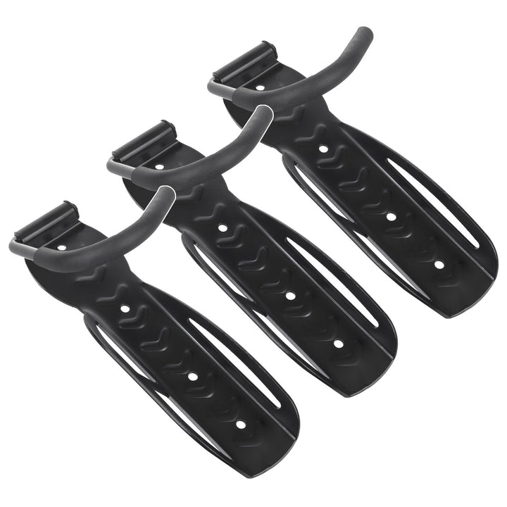 Supporto / gancio da parete per biciclette Maclean, verticale, acciaio, carico massimo 30 kg, MC-432, 3 pezzi