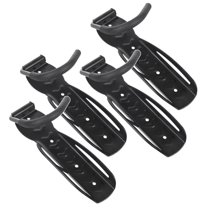Supporto/gancio da parete per biciclette Maclean, verticale, acciaio, carico massimo 30 kg, MC-432, 4 pezzi