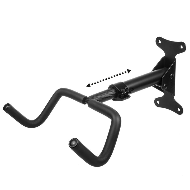 Supporto/gancio da parete per biciclette Maclean, orizzontale, acciaio, carico massimo 30 kg, MC-431, 3 pezzi