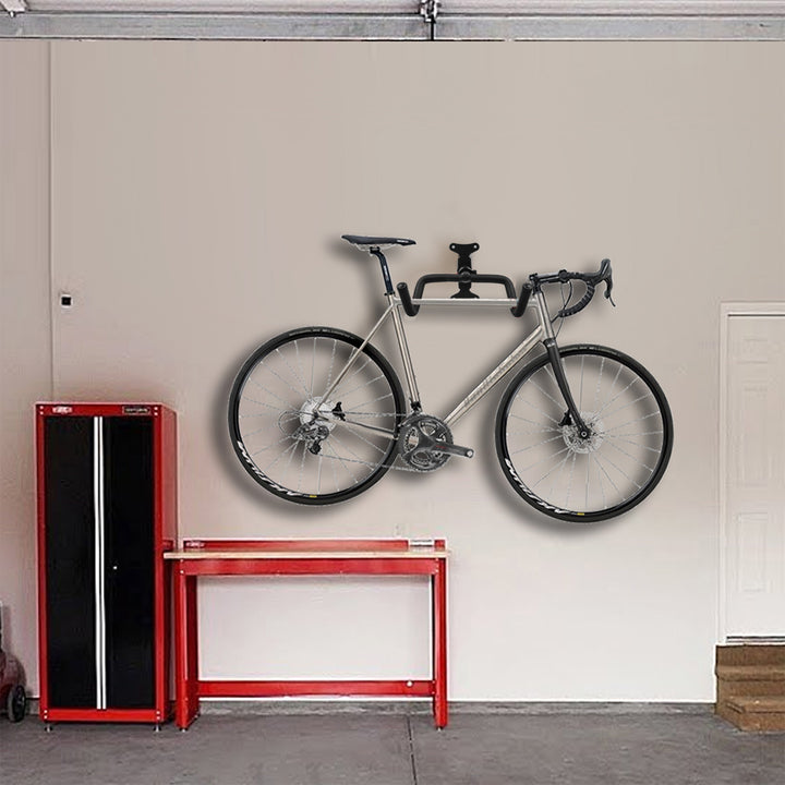 Supporto/gancio da parete per biciclette Maclean, orizzontale, acciaio, carico massimo 30 kg, MC-431, 3 pezzi