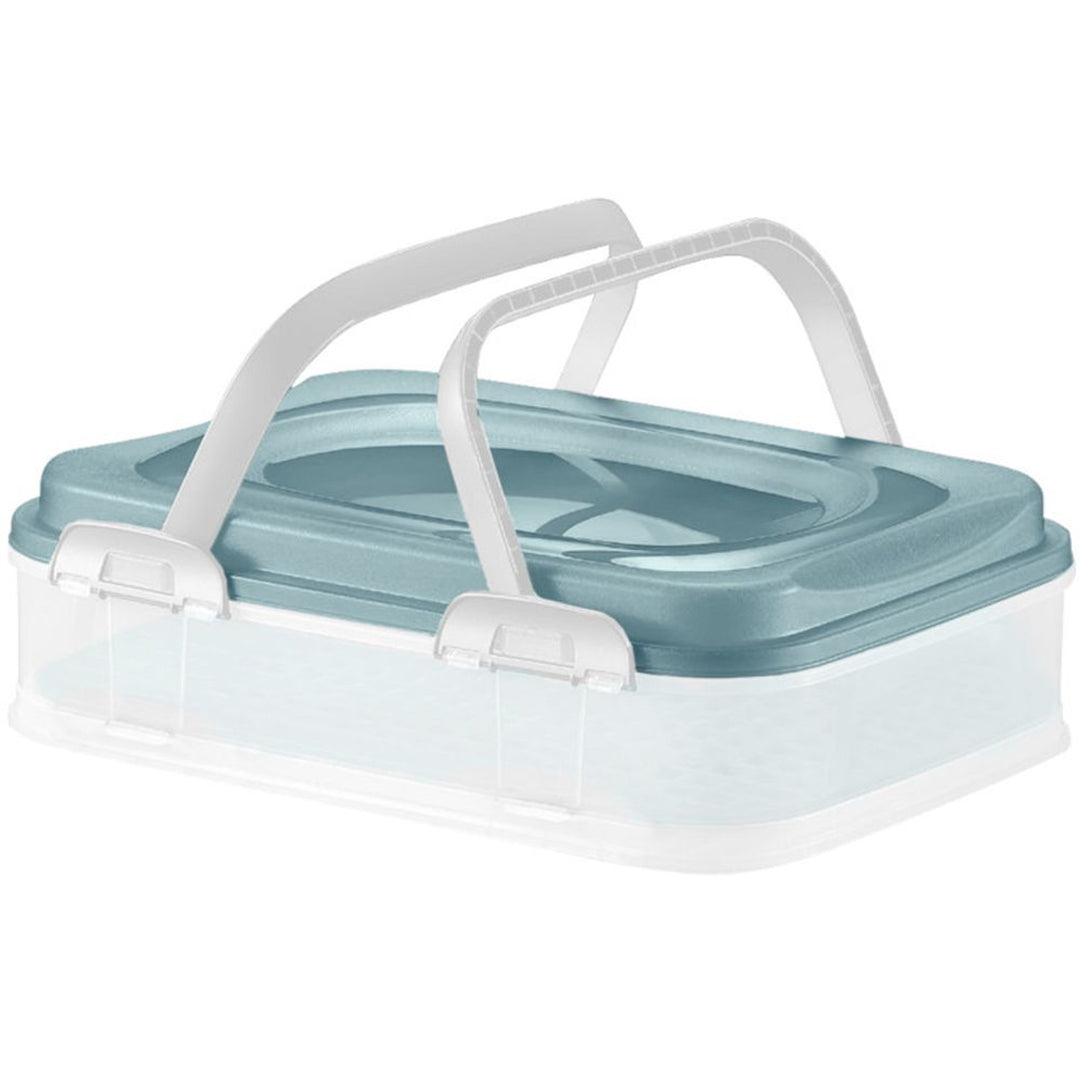 Contenitore per alimenti Dolce 39x28,5 cm color acquamarina DOMOTTI