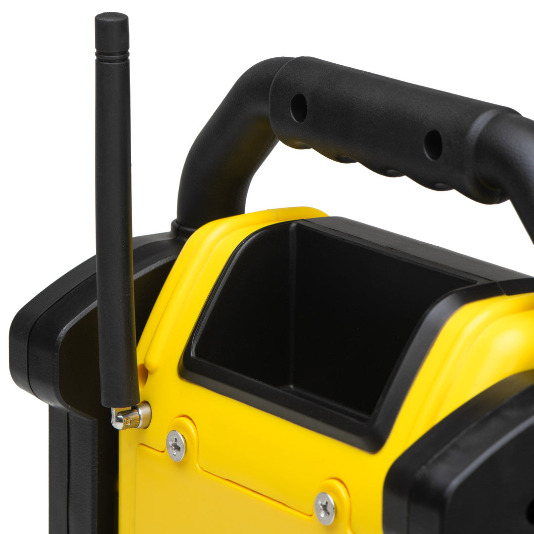 Radio da cantiere Adler, Bluetooth 5.1, IPX 54, potenza 10 W, AD 1911
