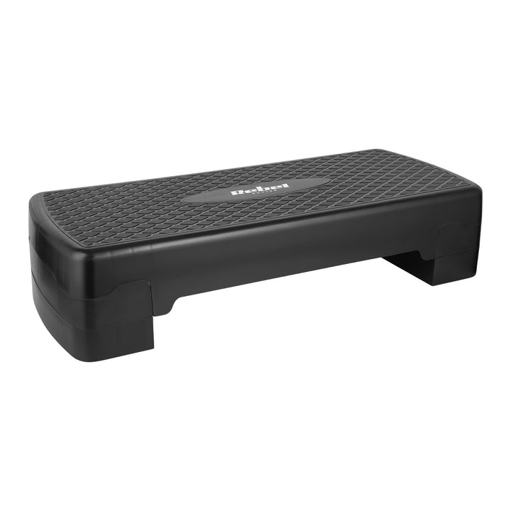 Step per aerobica e fitness Rebel Active, 3 gradini, 68 cm, nero, RBA-3227-BK