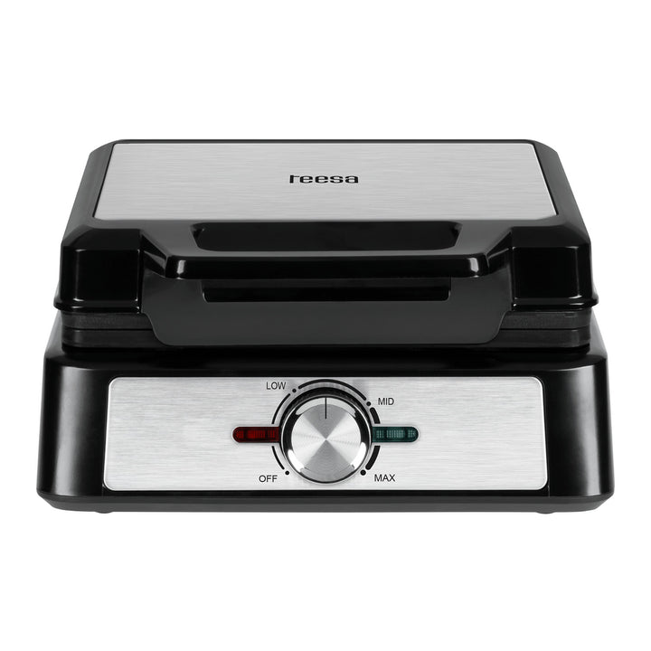 Gofriera Teesa, per 2 waffle, potenza 1600 W, regolazione della potenza, TSA3237