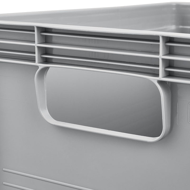 Contenitore da trasporto Robert Keeper, capacità 20 L, grigio, adatto al contatto con gli alimenti, leggero e resistente, portata fino a 30 kg