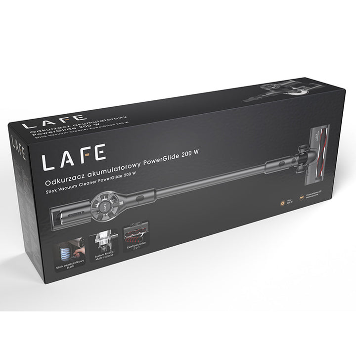 Aspirapolvere senza fili LAFE, motore brushless BLDC, batteria 2200 mAh, PowerGlide 200 W