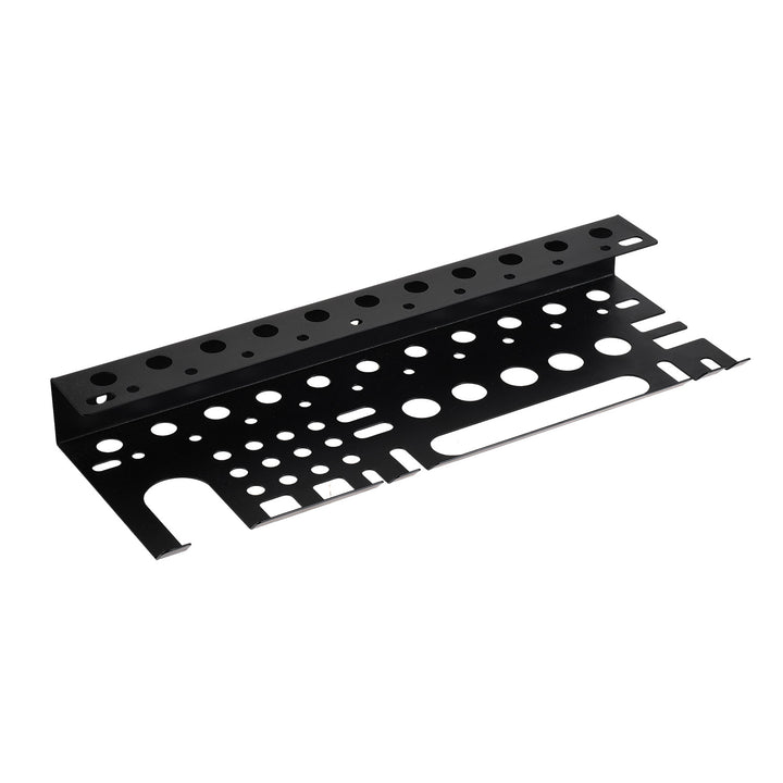Organizer da parete / ripiano per attrezzi Maclean, nero, dimensioni 40x14,5x4,6 cm, max. 30 kg, MC-141