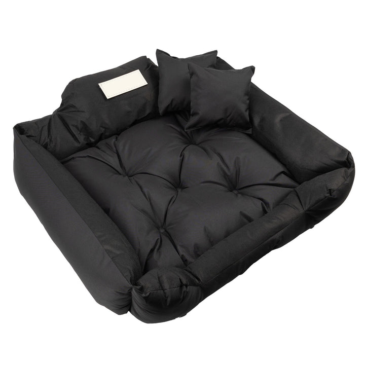 Cuccia GreenBlue, nera, rettangolare, dimensioni esterne 75x65 cm, interne 60x50 cm GB241 BL
