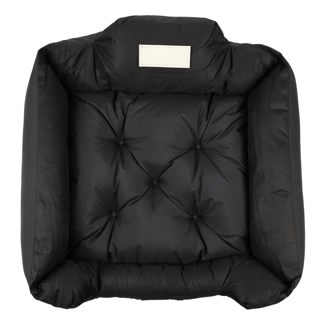 Cuccia GreenBlue, nera, rettangolare, dimensioni esterne 75x65 cm, interne 60x50 cm GB241 BL
