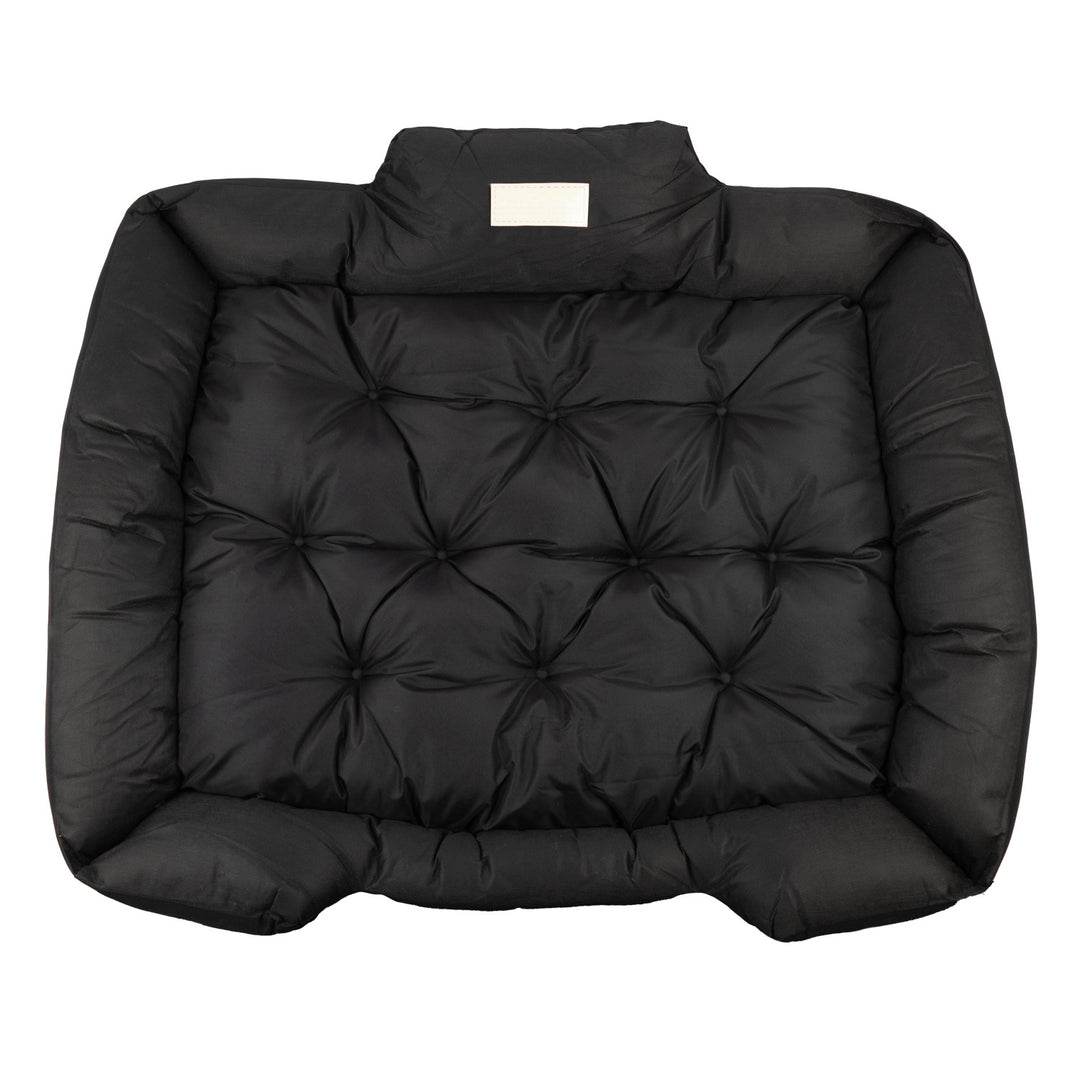 Cuccia GreenBlue, nera, rettangolare, dimensioni esterne 115x95 cm, interne 100x80 cm GB240 BL