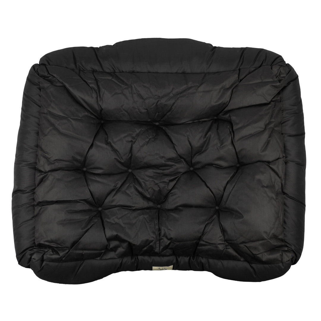 Cuccia GreenBlue, nera, rettangolare, dimensioni esterne 115x95 cm, interne 100x80 cm GB240 BL