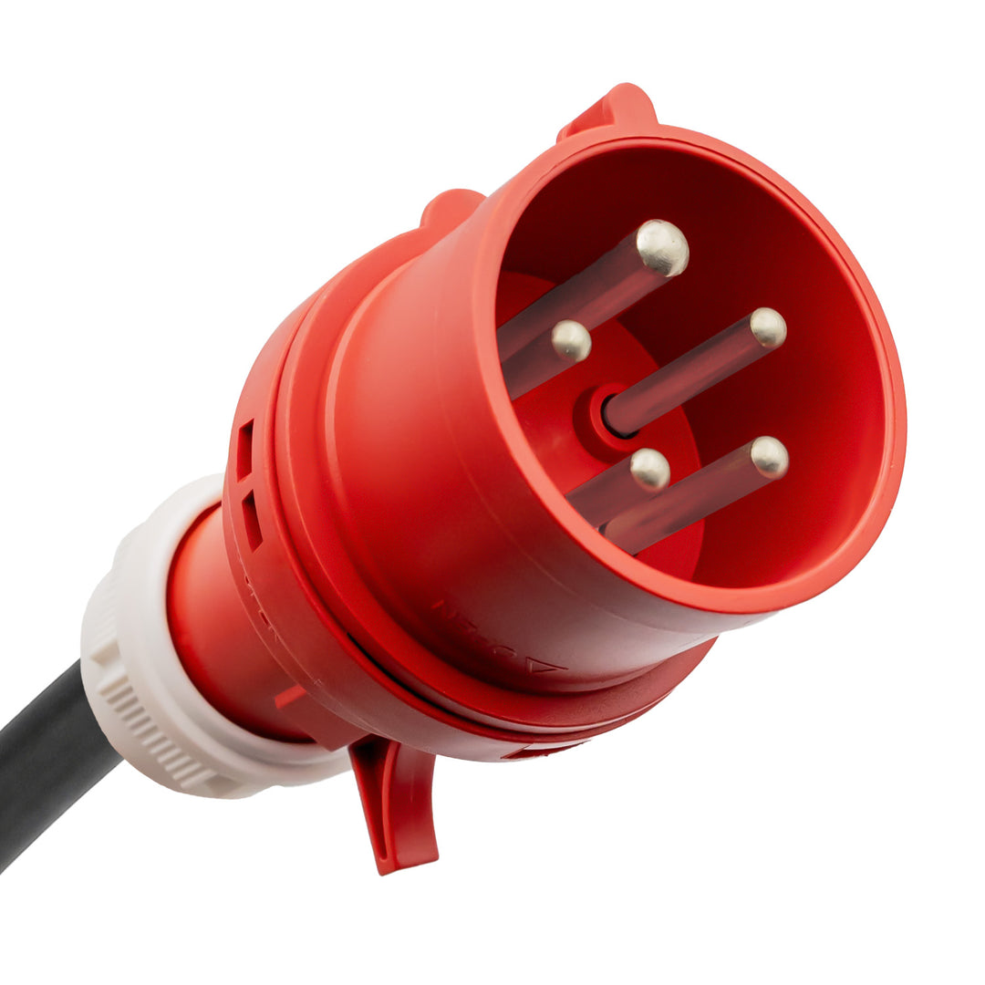 Caricabatterie per veicoli elettrici (EV) / ibridi plug-in (PHEV) GreenBlue, portatile, tipo 2, lunghezza cavo 6,8 m, IP65, 11 kW, 220-380 V CA 50/60 Hz, 16 A, trifase, GB1100