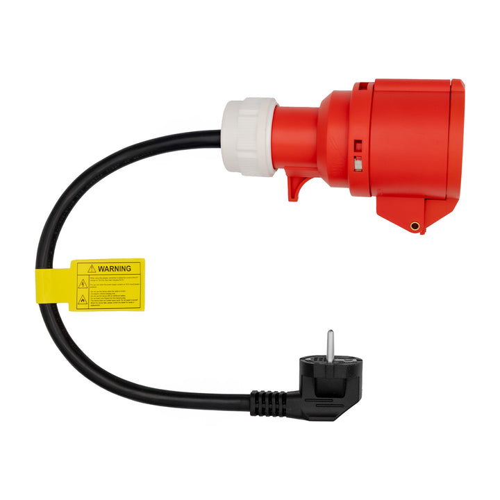 Caricabatterie per veicoli elettrici (EV) / ibridi plug-in (PHEV) GreenBlue, portatile, tipo 2, lunghezza cavo 6,8 m, IP65, 11 kW, 220-380 V CA 50/60 Hz, 16 A, trifase, GB1100