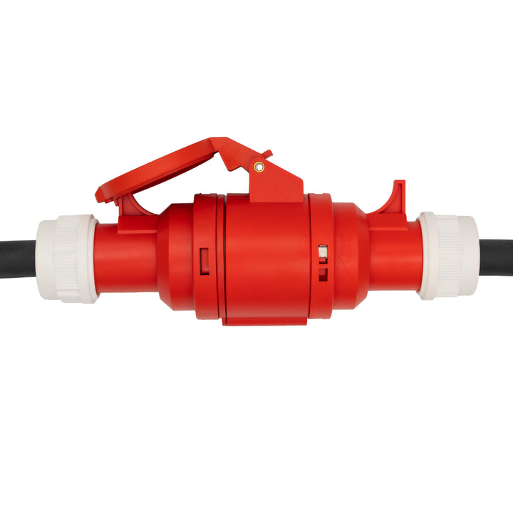 Caricabatterie per veicoli elettrici (EV) / ibridi plug-in (PHEV) GreenBlue, portatile, tipo 2, lunghezza cavo 6,8 m, IP65, 11 kW, 220-380 V CA 50/60 Hz, 16 A, trifase, GB1100