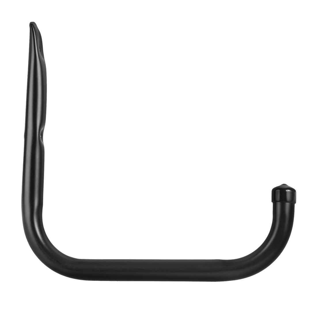 Set di 4 ganci da parete Maclean, per pneumatici, ruote, scale, biciclette, in acciaio, carico massimo 22 kg per gancio, MC-487