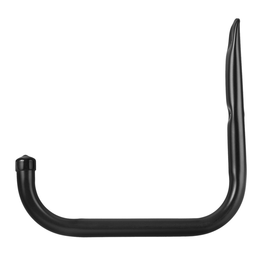Set di 4 ganci da parete Maclean, per pneumatici, ruote, scale, biciclette, in acciaio, carico massimo 22 kg per gancio, MC-487