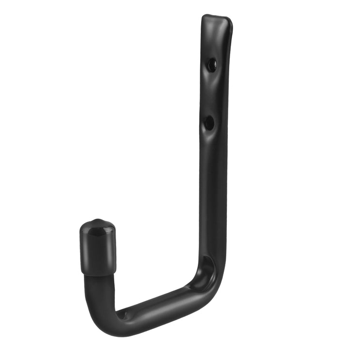 Set di 6 ganci da parete Maclean, per pneumatici, ruote, scale, biciclette, in acciaio, carico massimo 22 kg per gancio, MC-489