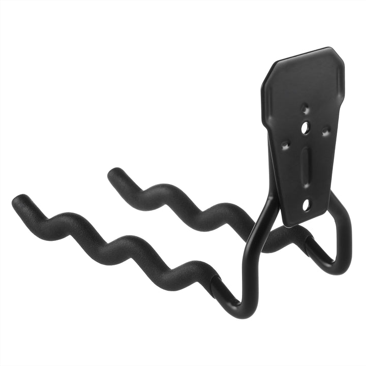 Supporto da parete Maclean, per attrezzi, ruote, scale, biciclette, in acciaio, carico massimo 30 kg, MC-486, 3 pezzi