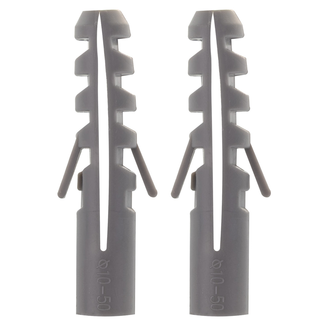 Set di 4 ganci da soffitto Maclean, per scala, bicicletta, tubo da giardino, in acciaio, carico massimo 10 kg per gancio, MC-485