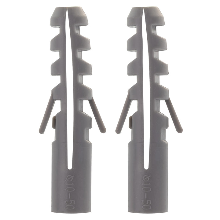 Set di 4 ganci da soffitto Maclean, per scala, bicicletta, tubo da giardino, in acciaio, carico massimo 10 kg per gancio, MC-485