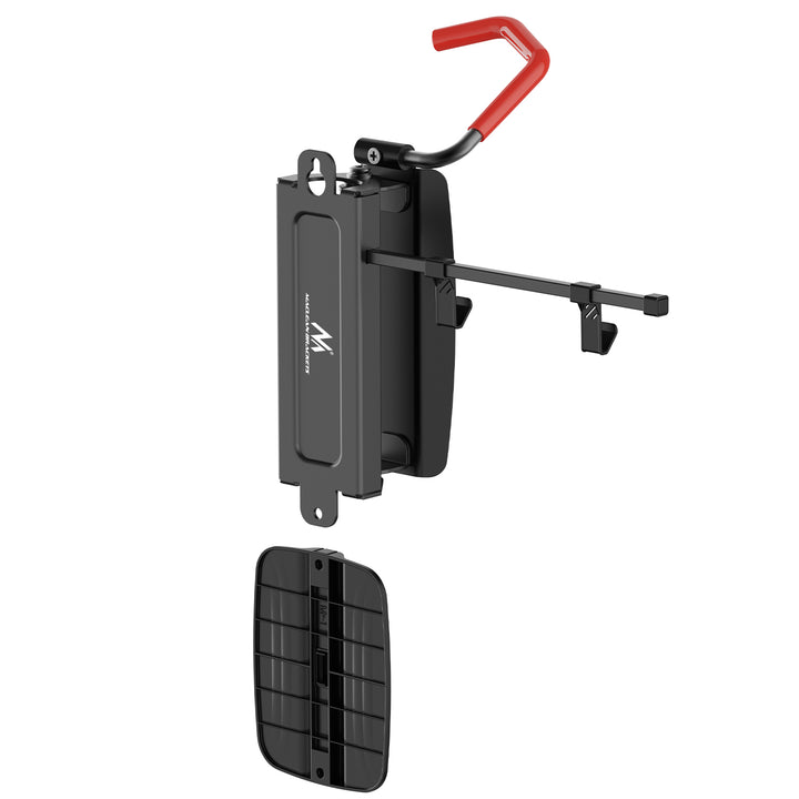 Supporto/gancio da parete per biciclette Maclean, carico massimo 35 kg, MC-499, 3 pezzi