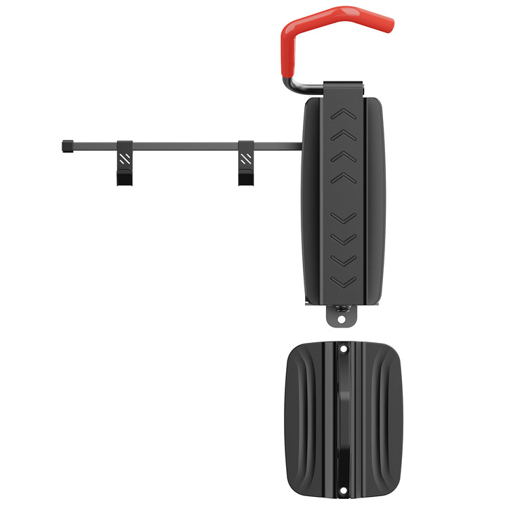 Supporto / gancio da parete per biciclette Maclean, carico massimo 35 kg, MC-499, 4 pezzi