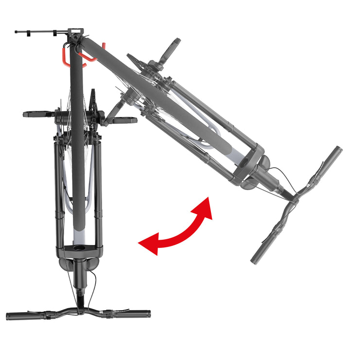 Supporto / gancio da parete per biciclette Maclean, carico massimo 35 kg, MC-499, 4 pezzi