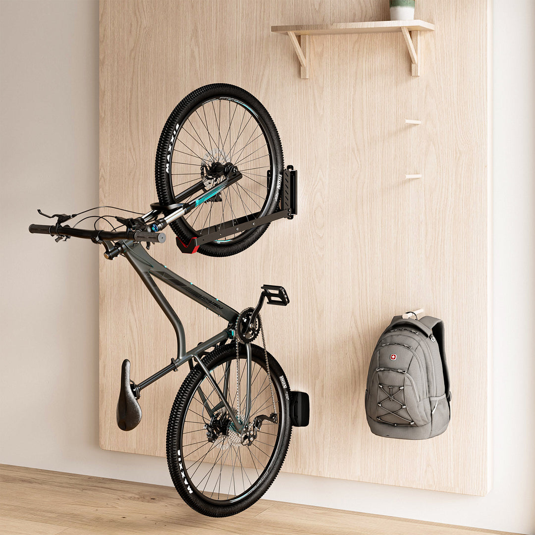 Portabiciclette da parete Maclean, carico massimo 35 kg, MC-498, 3 pezzi