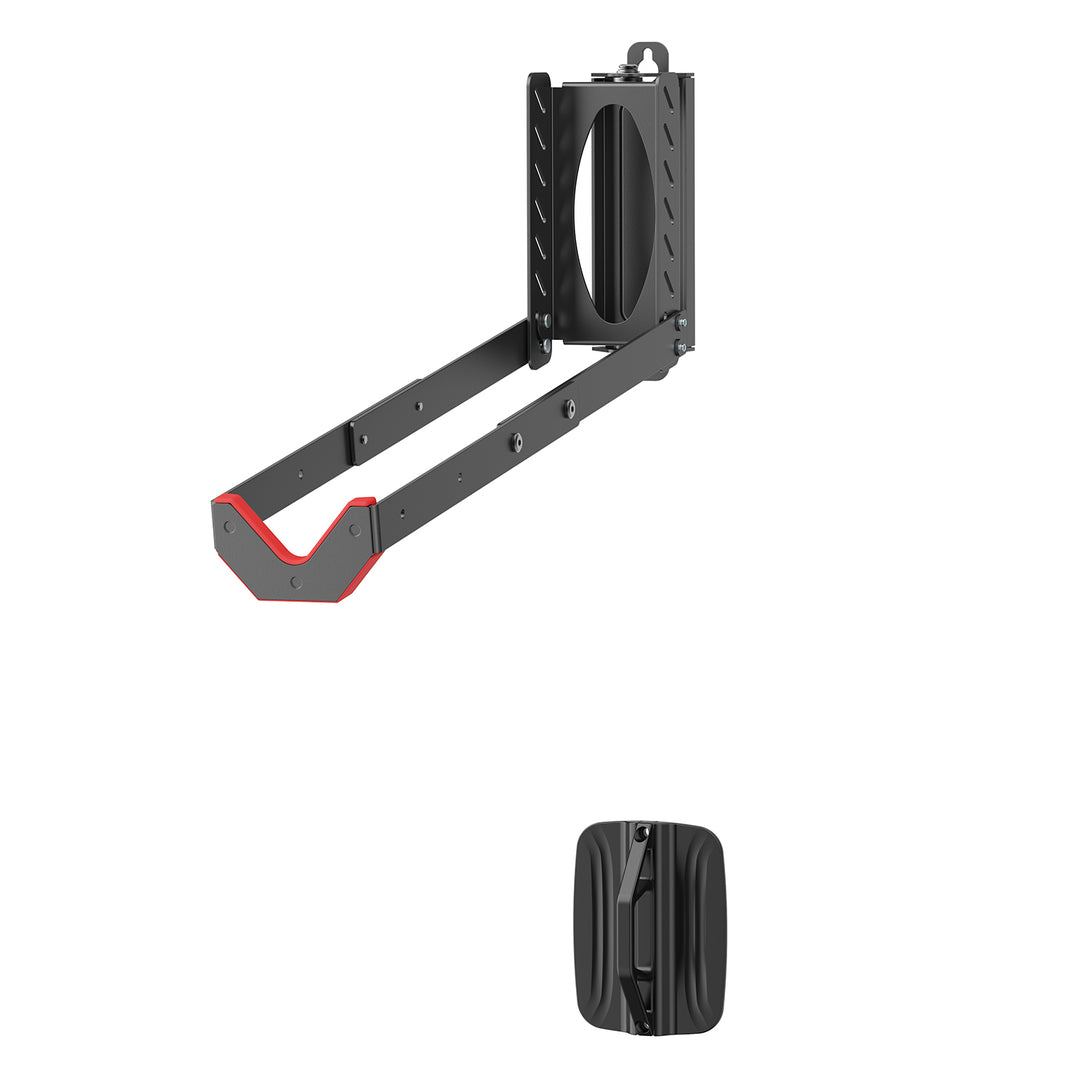 Portabiciclette da parete Maclean, carico massimo 35 kg, MC-498, 4 pezzi