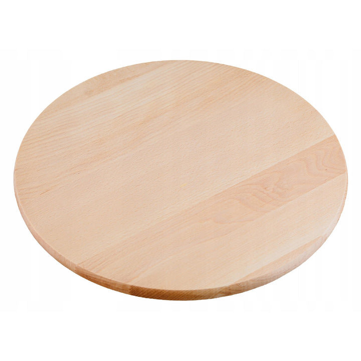 Vassoio girevole Practic, per servire stuzzichini e pizza, in legno di faggio, diametro 40 cm, 20090700