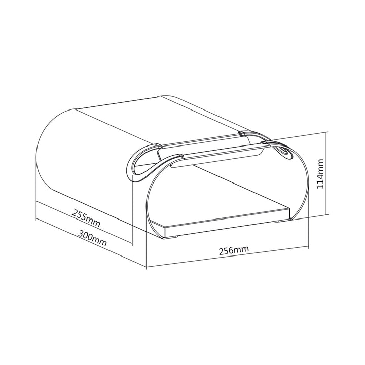Portabiciclette da parete Maclean, carico massimo 25 kg, MC-466, 4 pezzi