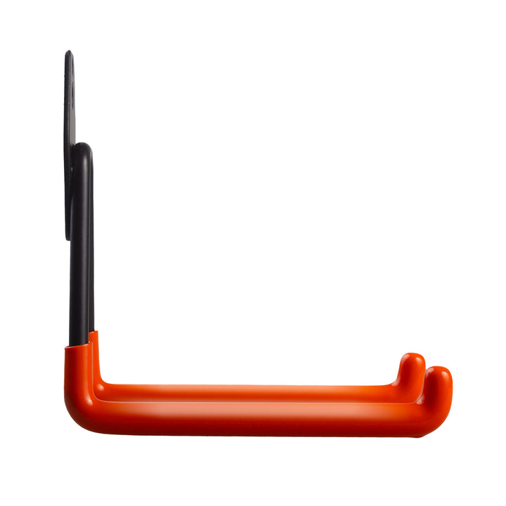 Gancio / appendioggetti da parete per garage Maclean, per pneumatici, attrezzi da giardino, scale, tubi flessibili, biciclette, carico massimo 50 kg, MC-443, 3 pezzi