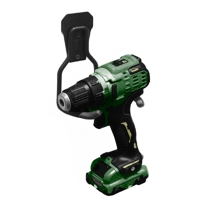 Gancio / appendioggetti da parete per garage Maclean, per pneumatici, attrezzi da giardino, scale, tubi da giardino, max. 35 kg, MC-439, 3 pezzi