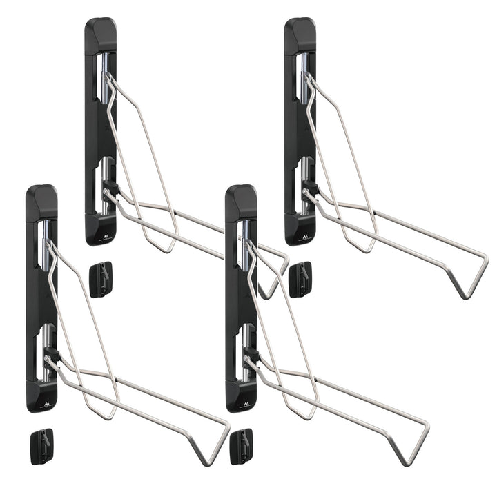 Portabiciclette da parete Maclean, max. 35 kg, MC-471, 4 pezzi