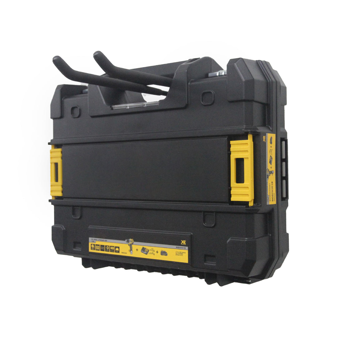 Set di 4 ganci da parete Maclean, per attrezzi, ruote, scale, biciclette, in acciaio, carico massimo 70 kg, MC-436