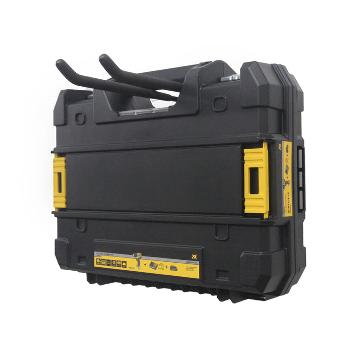 Set di 4 ganci da parete Maclean, per attrezzi, ruote, scale, biciclette, in acciaio, carico massimo 70 kg, MC-436
