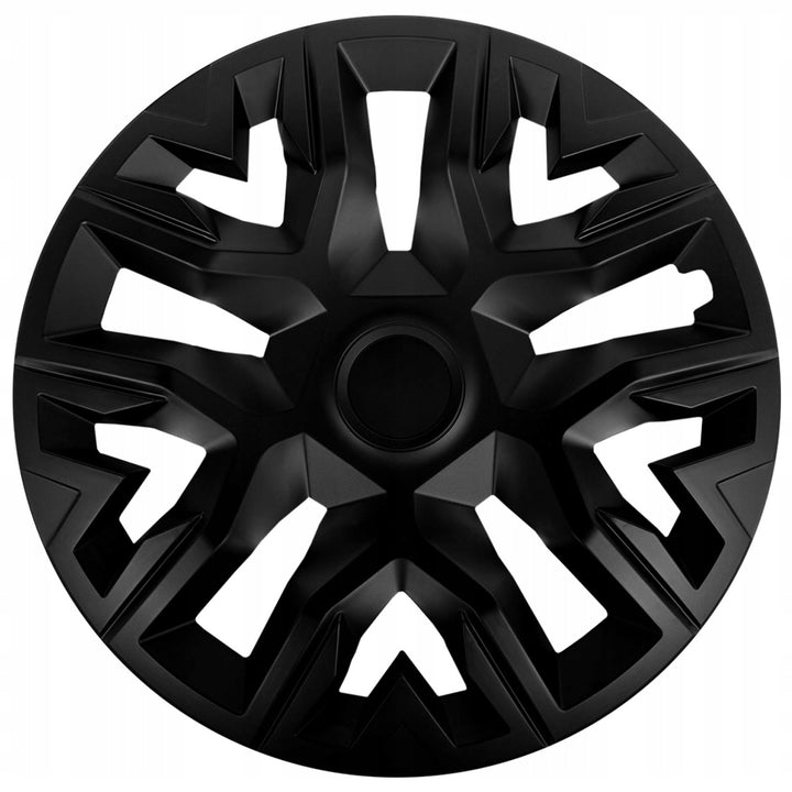 Copricerchi universali da 14'' NRM The Best, neri, set da 4 pezzi