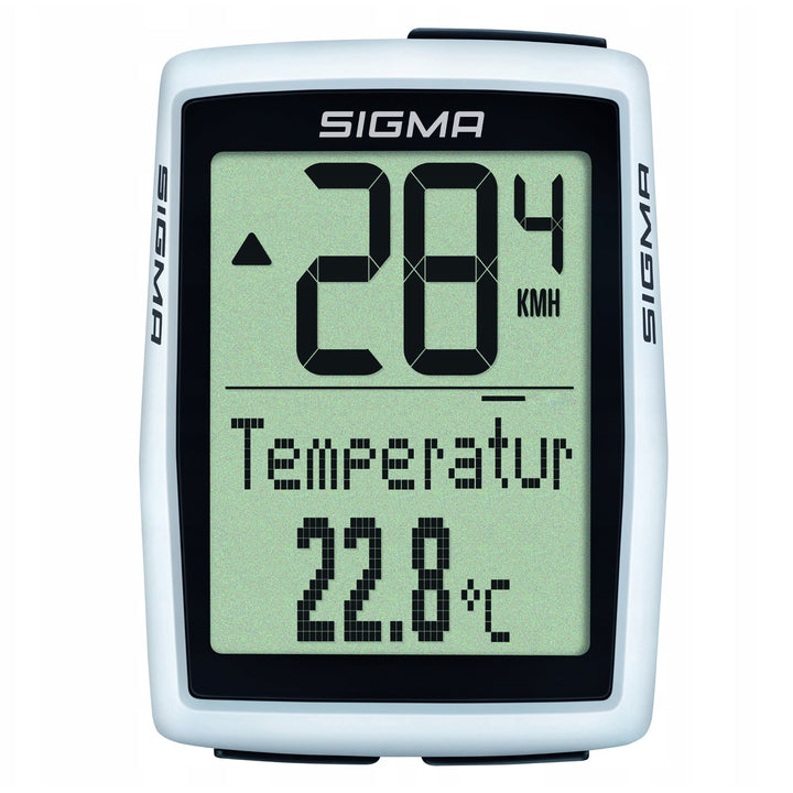Ciclocomputer Sigma BC 12.0 WL, impermeabile, resistente alle intemperie, display ampio e leggibile, 12 funzioni
