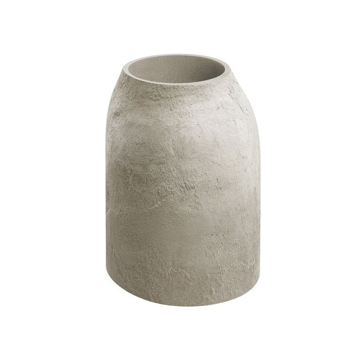 Vaso Ethick Epocco Bold, diametro 48 cm, altezza 60 cm, finitura opaca, resistente alle intemperie, foro di drenaggio, colore sabbia, TEP48B-101GR