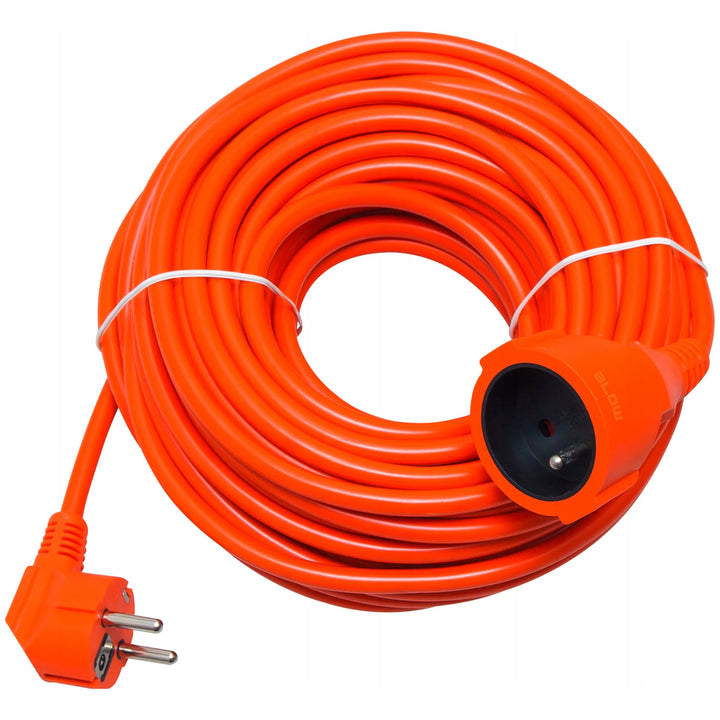 Prolunga Blow, colore arancione, lunghezza 50 m, presa con messa a terra, PR-160