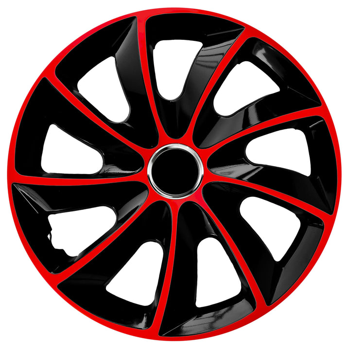 Copricerchio universale da 17'' NRM Stig Extra nero e rosso, 1 pezzo