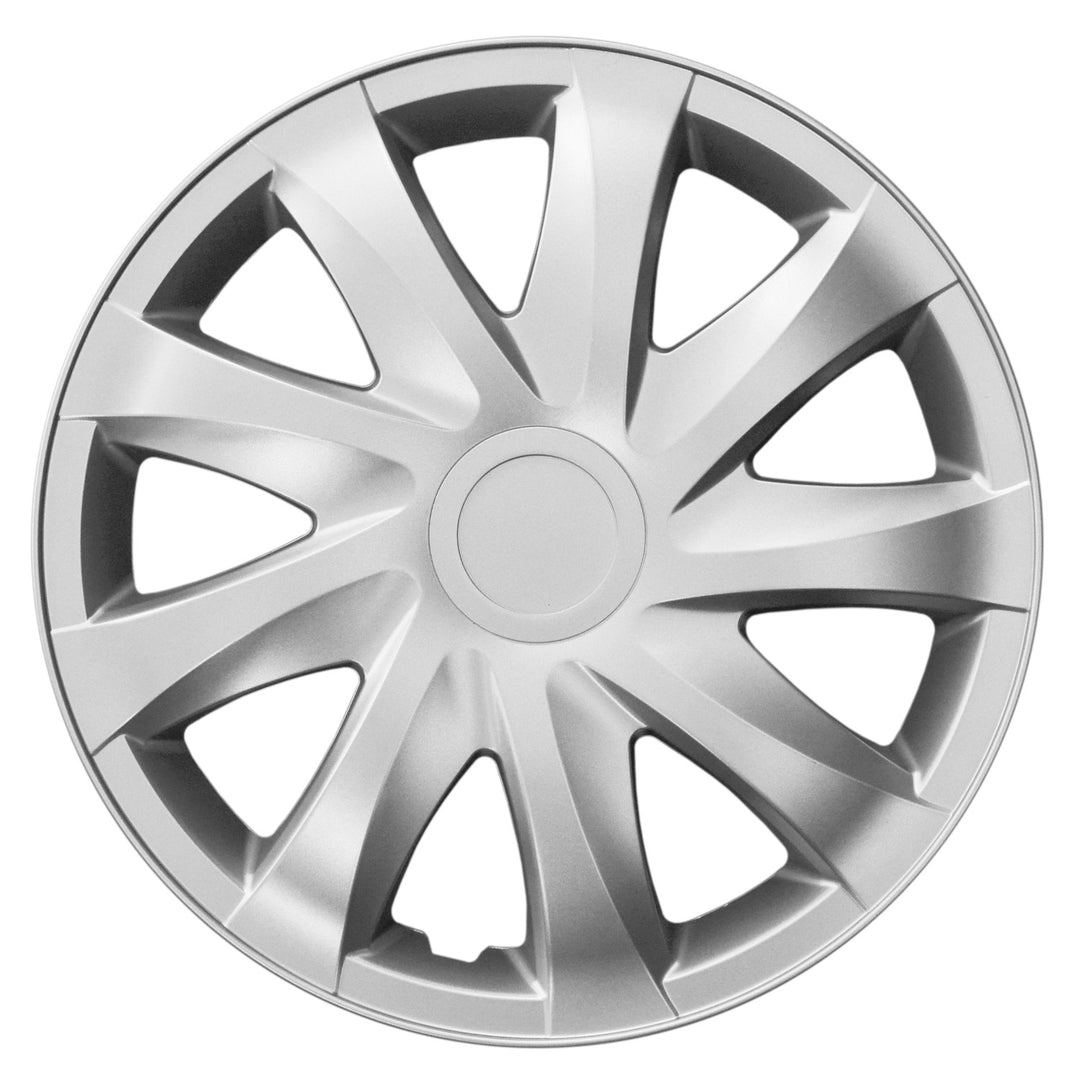 Copricerchio universale da 14'' NRM Draco argento, 1 pezzo