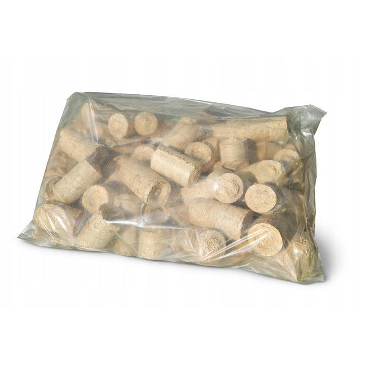 Bricchetti per caminetto, in legno di faggio, secchi, 25 kg, Woodok
