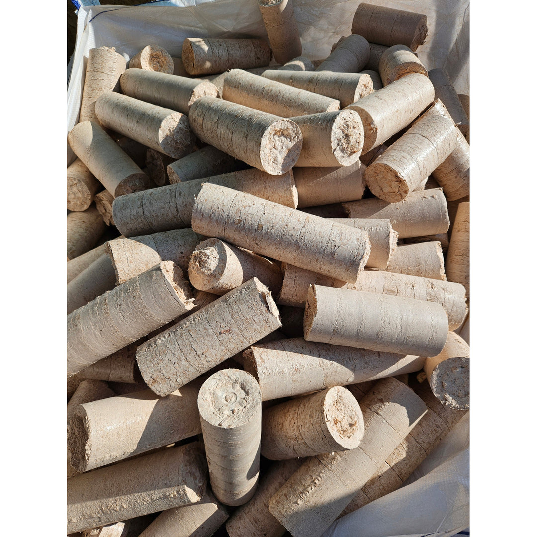 Bricchetti per caminetto, in legno di faggio, secchi, 25 kg, Woodok