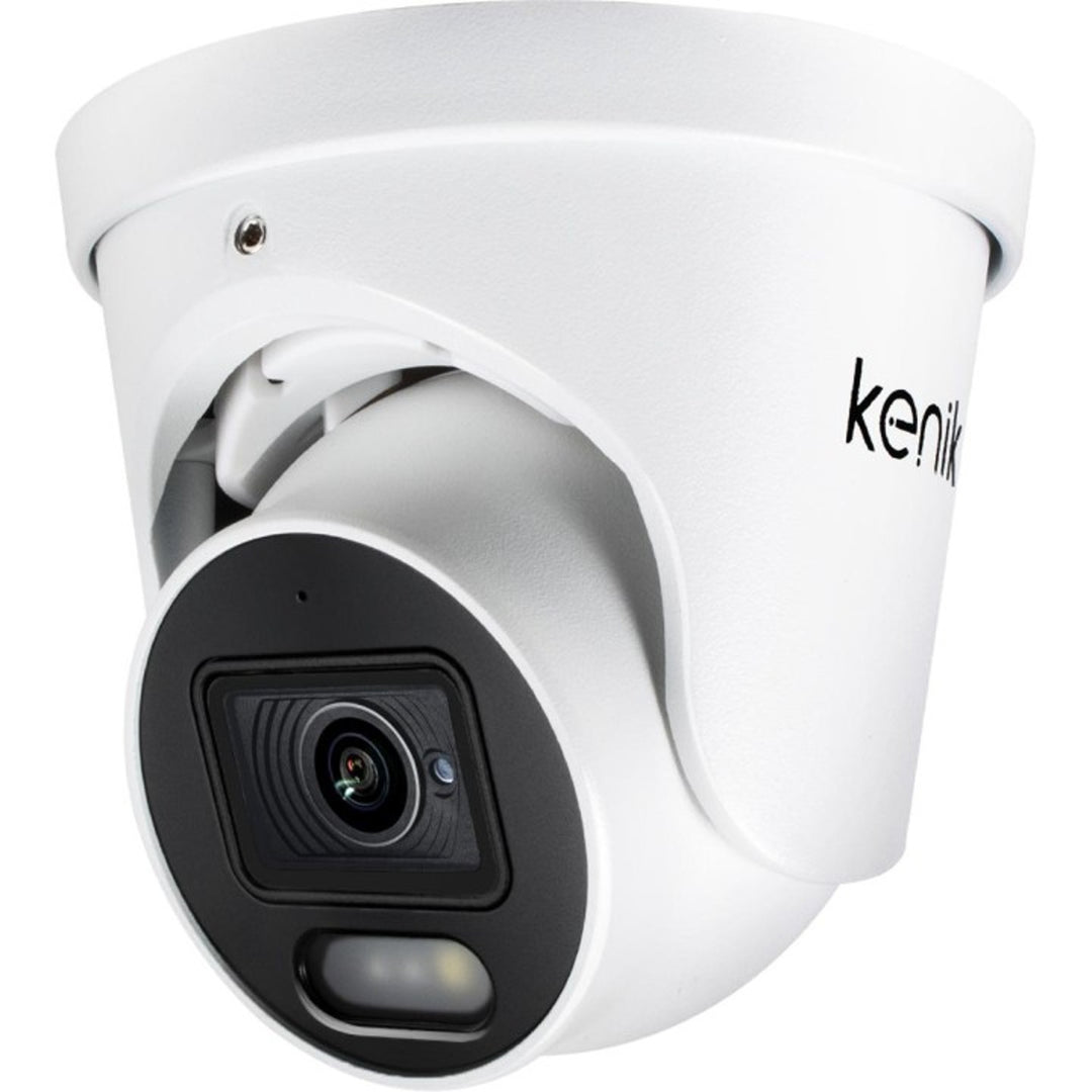 Telecamera IP Kenik, risoluzione 4 MP a 20 fps, rilevamento del movimento, filtro IR automatico, microfono integrato, custodia a cupola, KG-430DPA-E