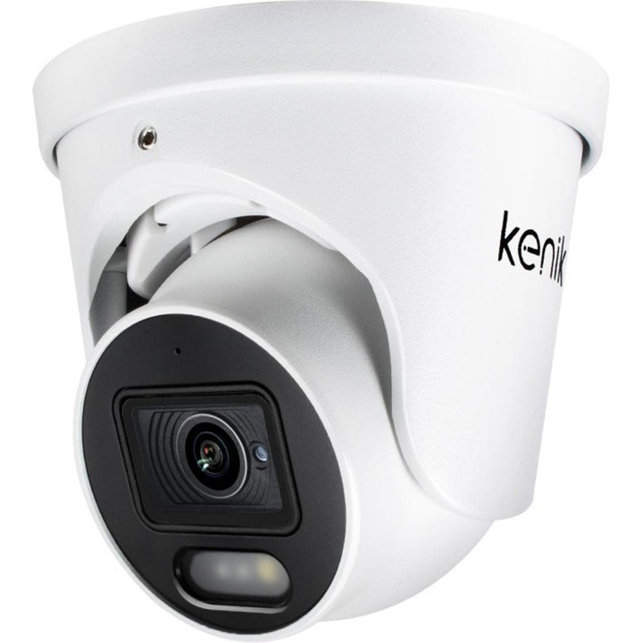Telecamera IP Kenik, risoluzione 4 MP a 20 fps, rilevamento del movimento, filtro IR automatico, microfono integrato, custodia a cupola, KG-430DPA-E