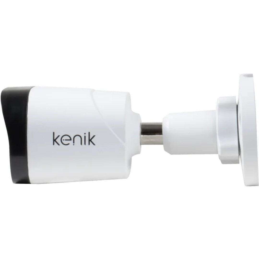 Telecamera IP Kenik, risoluzione 4 MP a 20 fps, microfono integrato, faretto SMART IR, custodia tubolare, KG-430TPA-E