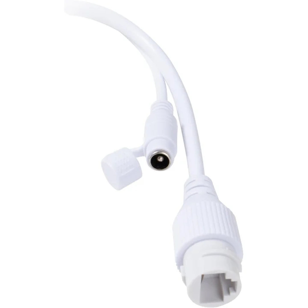 Telecamera IP Kenik, risoluzione 4 MP a 20 fps, microfono integrato, faretto SMART IR, custodia tubolare, KG-430TPA-E